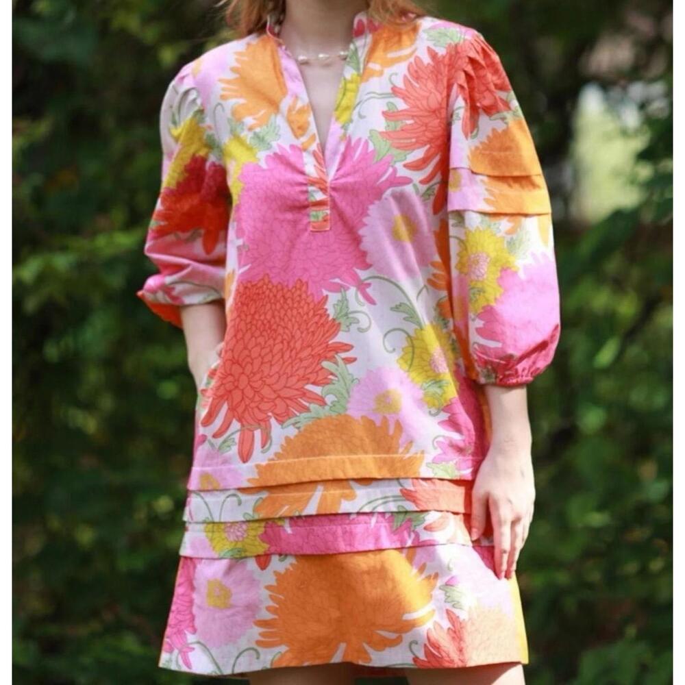 Maude Vivante Large Floral Tunic Dress